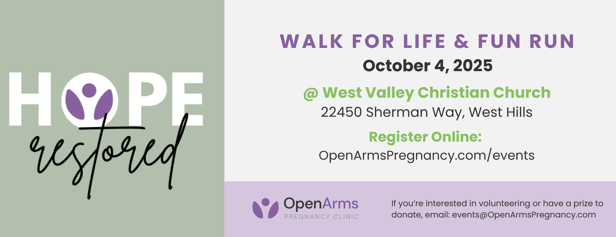 2025 Walk for Life and Fun Run